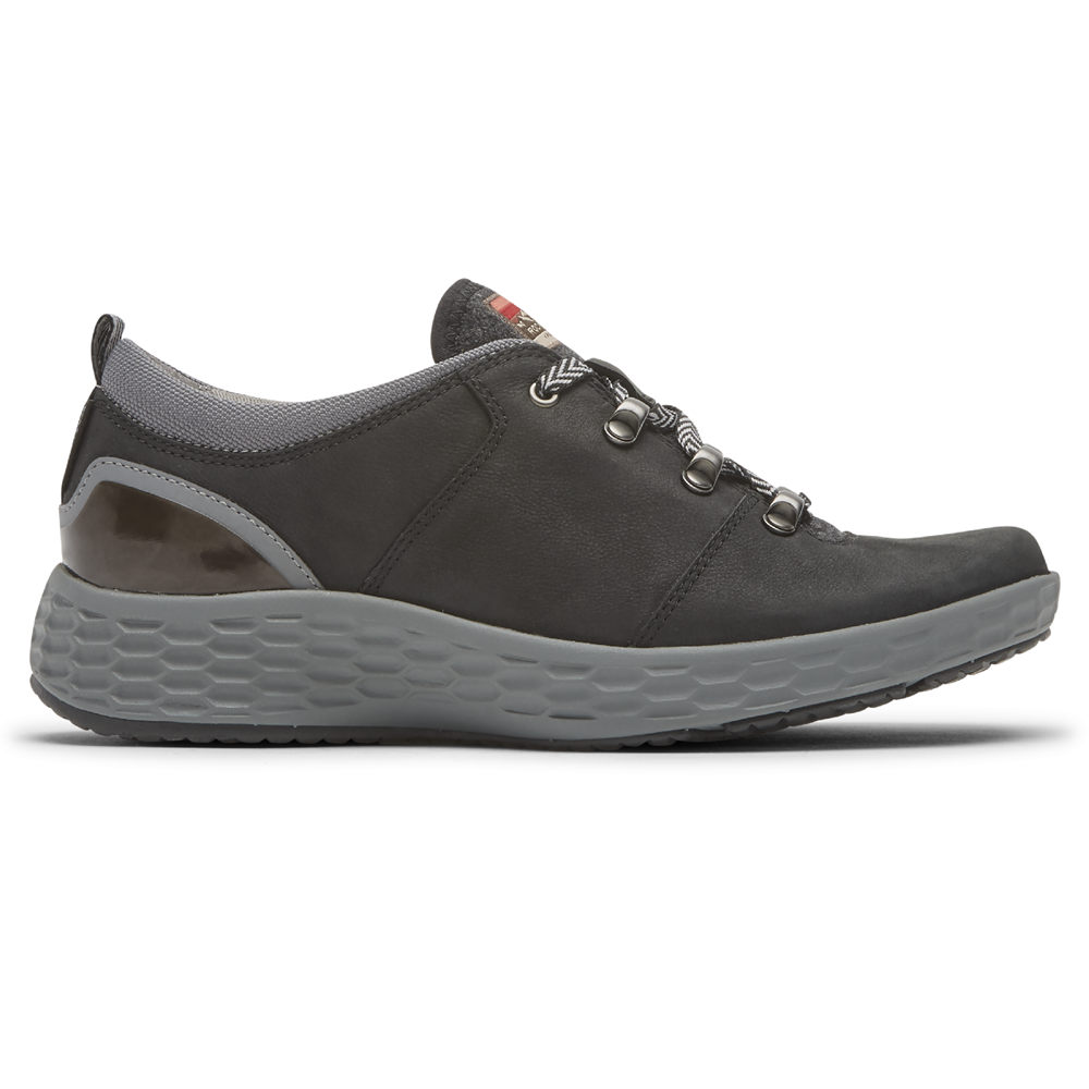 Rockport Joggesko Dame Svart - Freshexplore Tie - OBDL78561